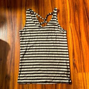 Burberry blue label stripe tank size 38